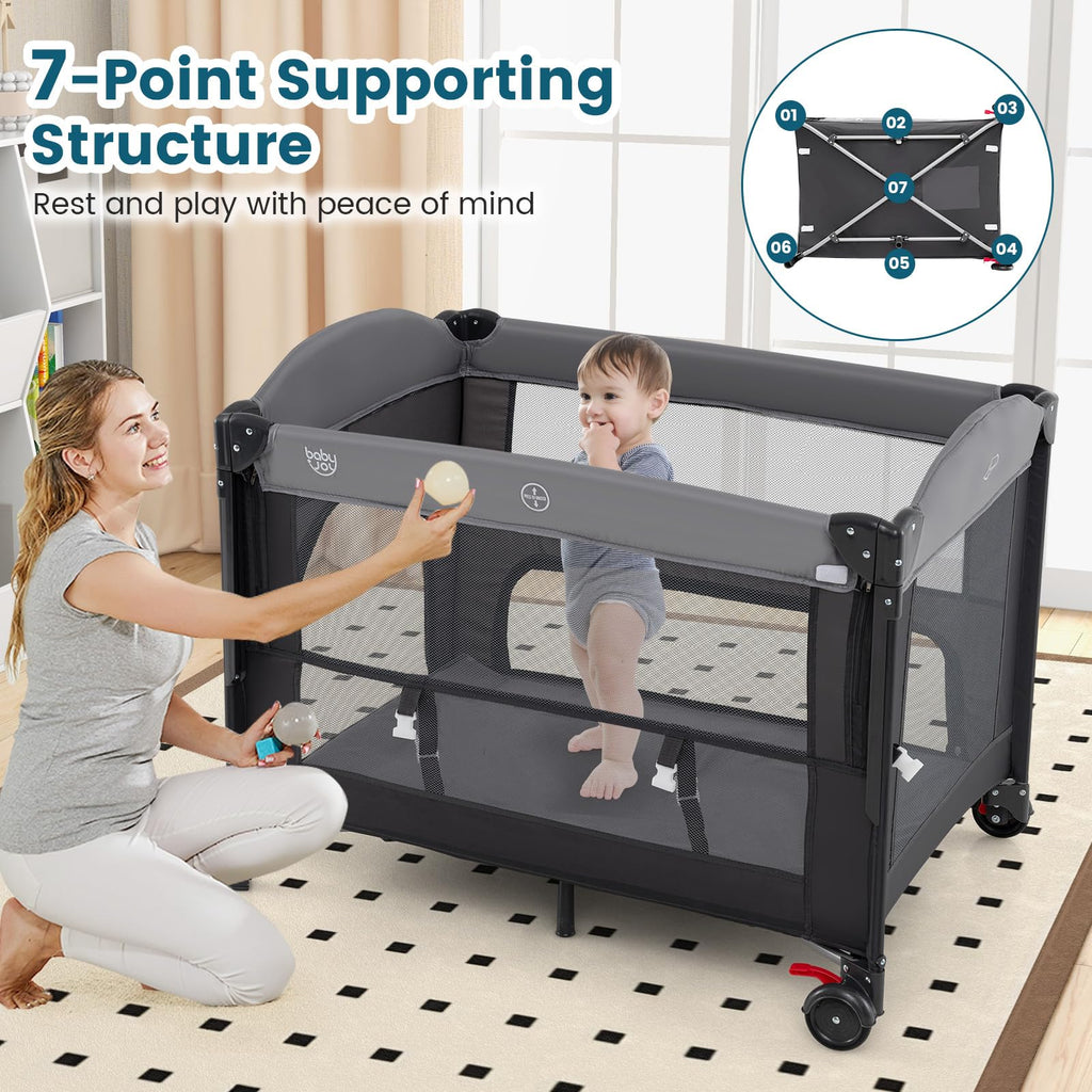5-in-1 Pack and Play with Canopy Z109