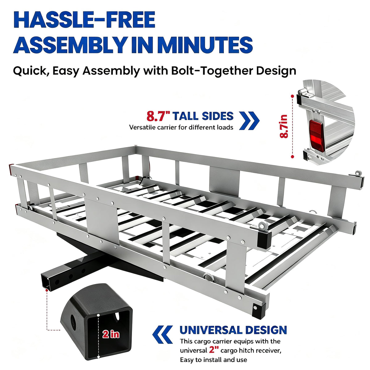 Wheelchair Scooter Carrier with Ramp, 500 lbs Capacity Q23630