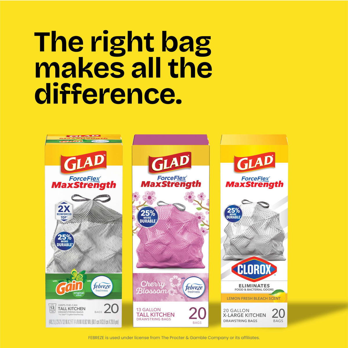 Tall Kitchen Trash Bags 13 Gal 34 Ct P819288
