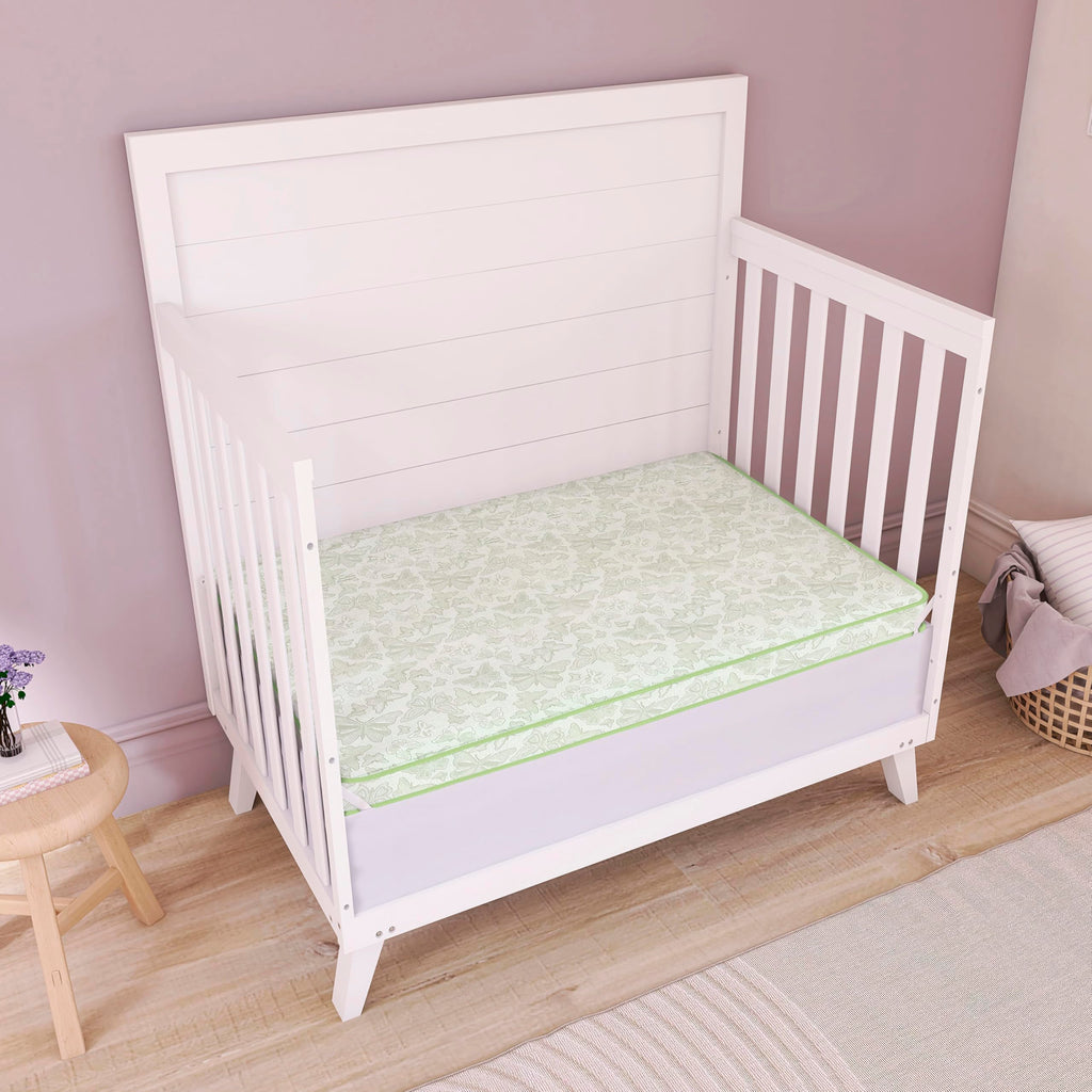2-in-1 Mini Crib Mattress, Dual-Sided Waterproof H795188