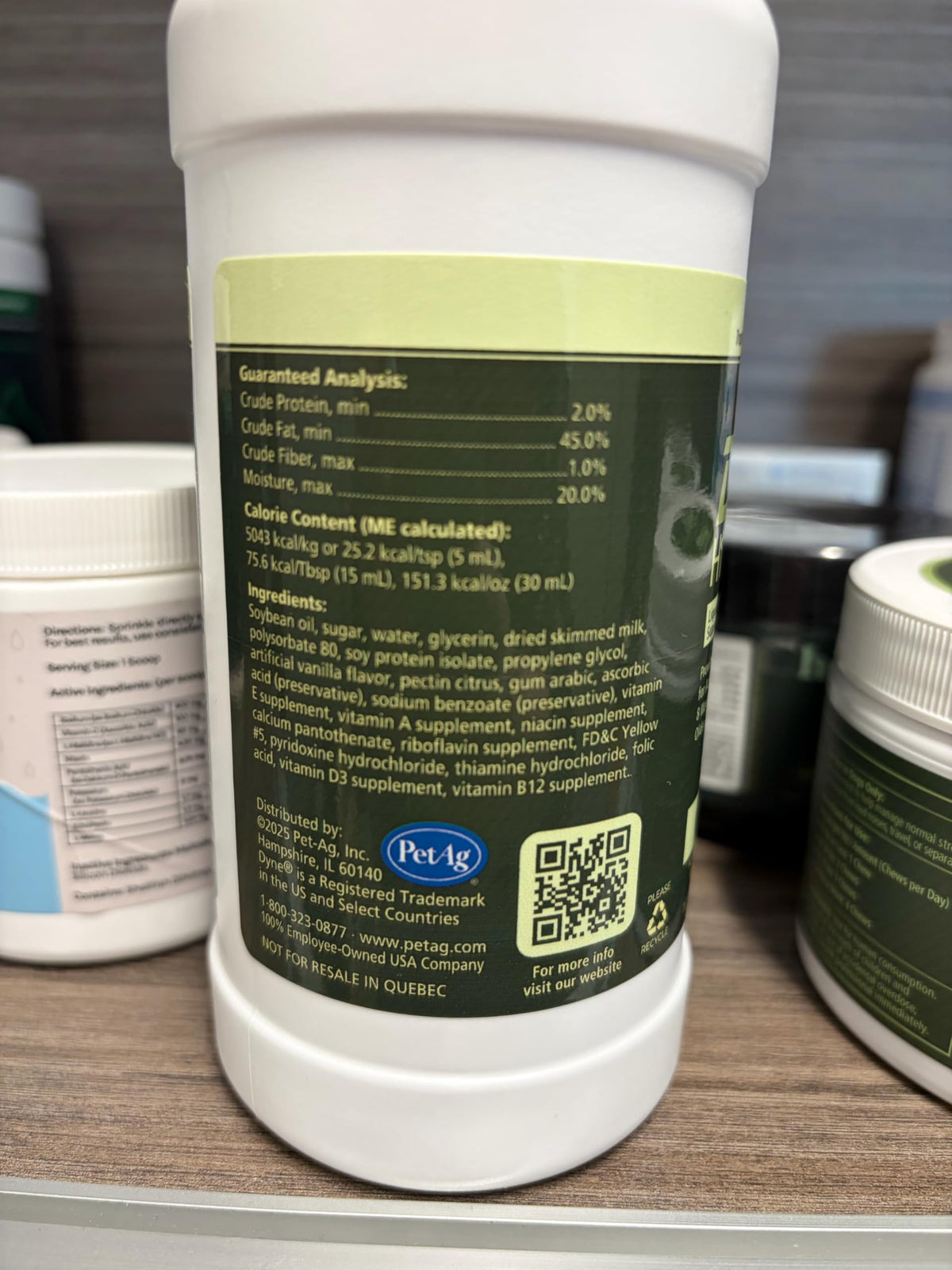 High Calorie Liquid Nutritional Supplement for Dogs & Puppies 16 oz P7137