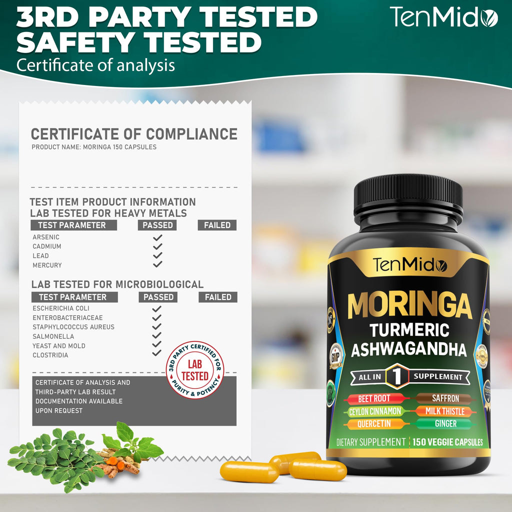 Moringa Oleifera 10in1 Formula 150 Capsules K621