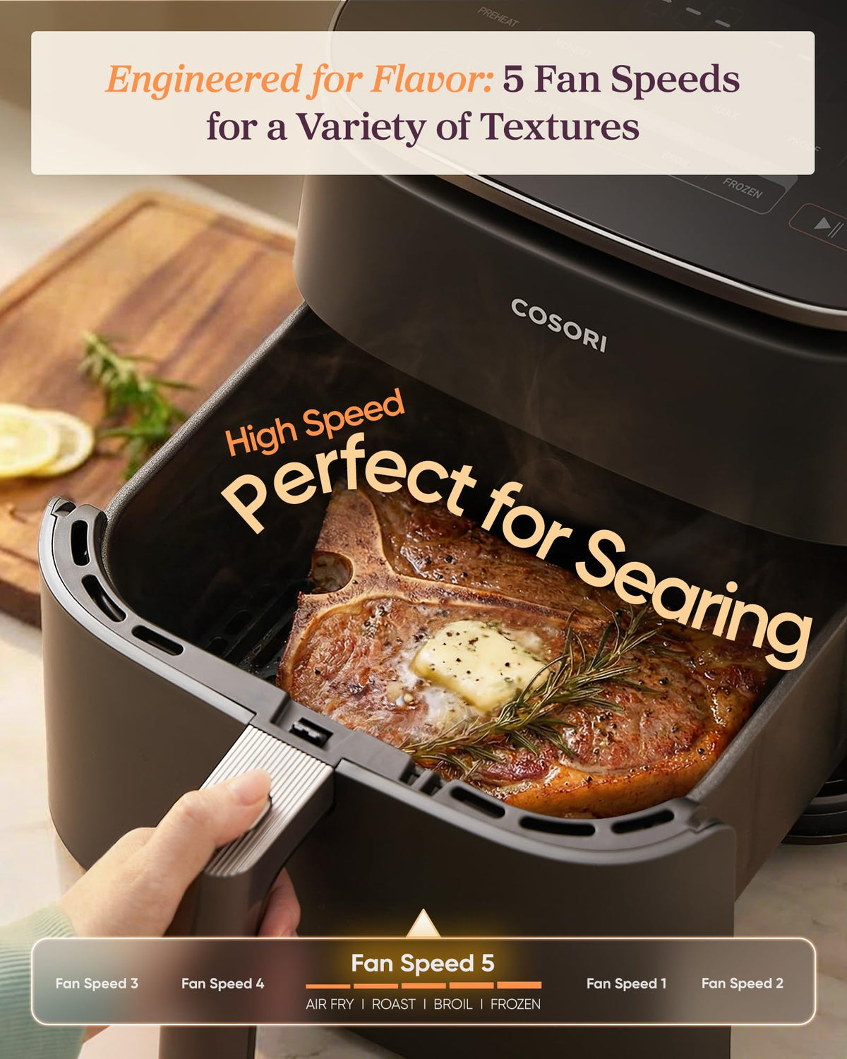 6 Qt Ceramic Coating Air Fryer D791116