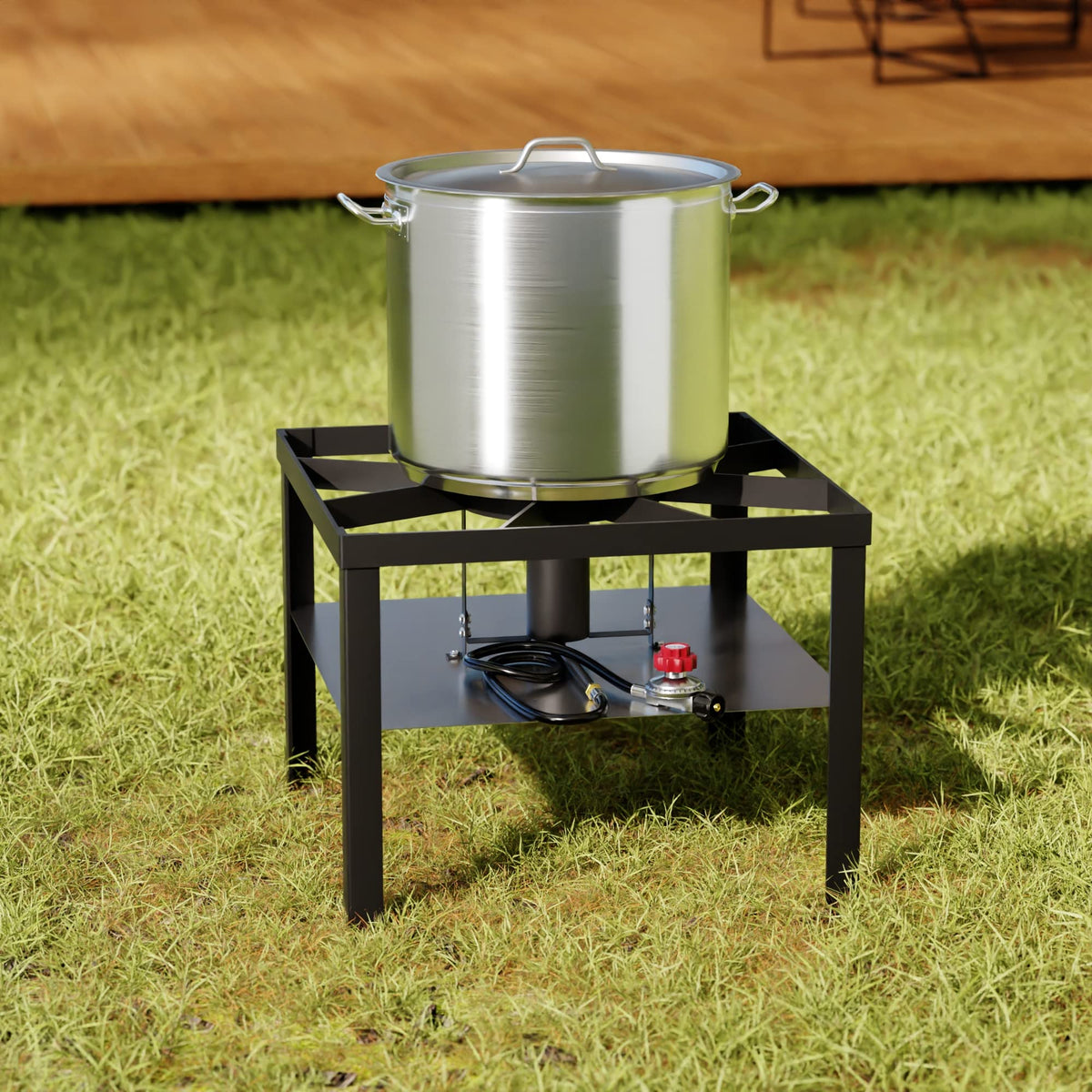 60 Qt. Aluminum Outdoor Seafood Boiler/Steamer Kit K94359