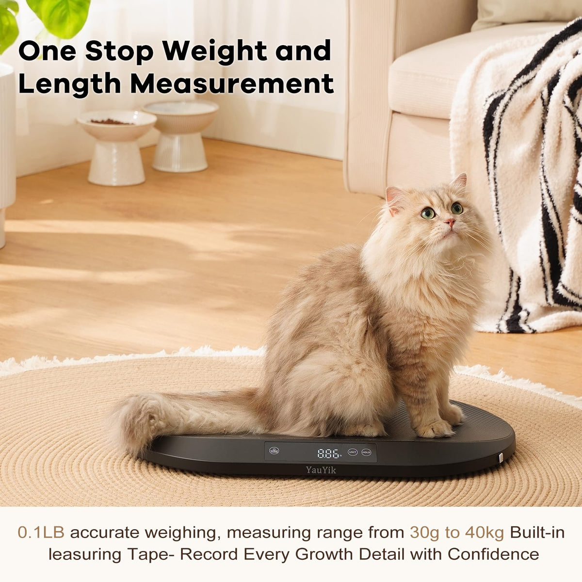 Baby Scale & Pet Scale with Tape Measure E910021