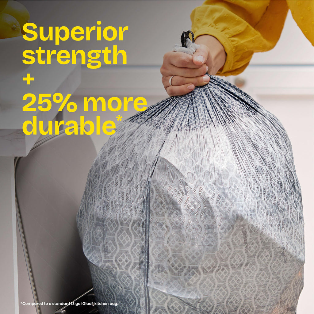 Tall Kitchen Trash Bags 13 Gal 34 Ct P819288