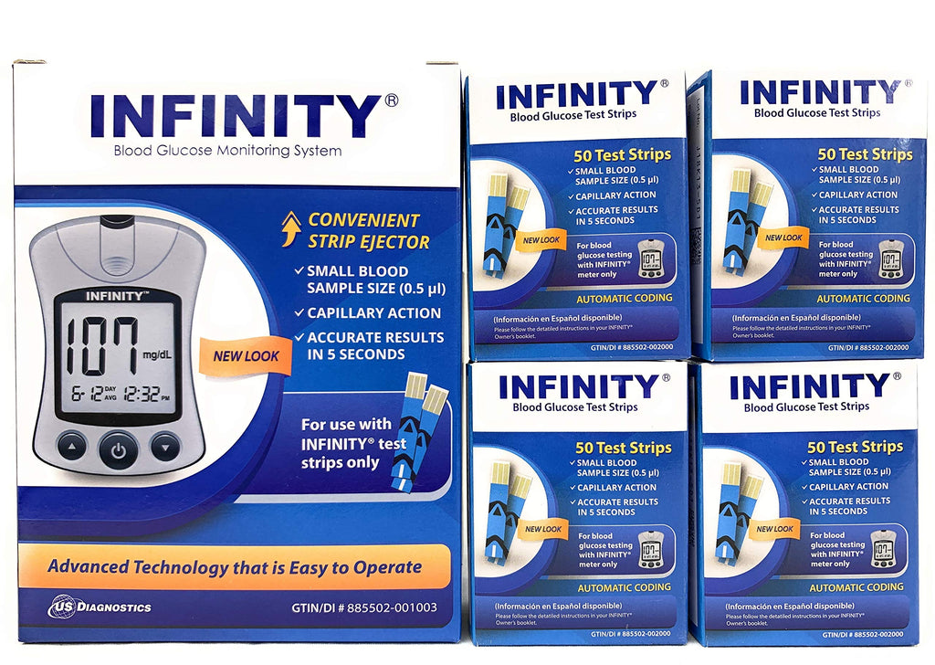 Infinity Meter with 200 Test Strips I72249