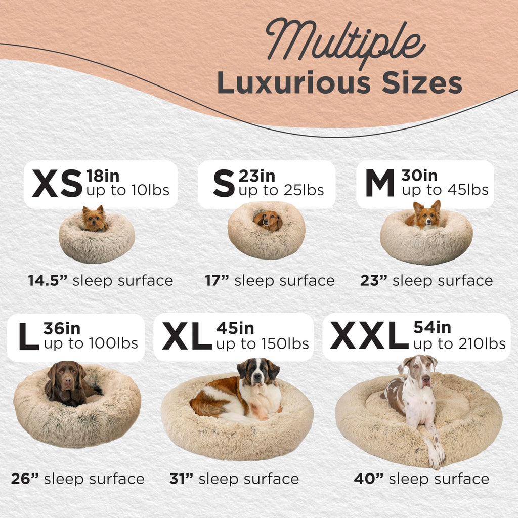 Small Taupe Dog Bed T2371