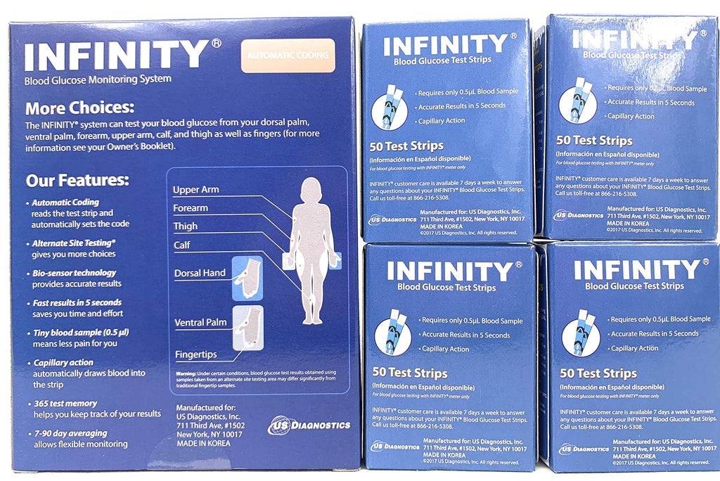 Infinity Meter with 200 Test Strips I72249
