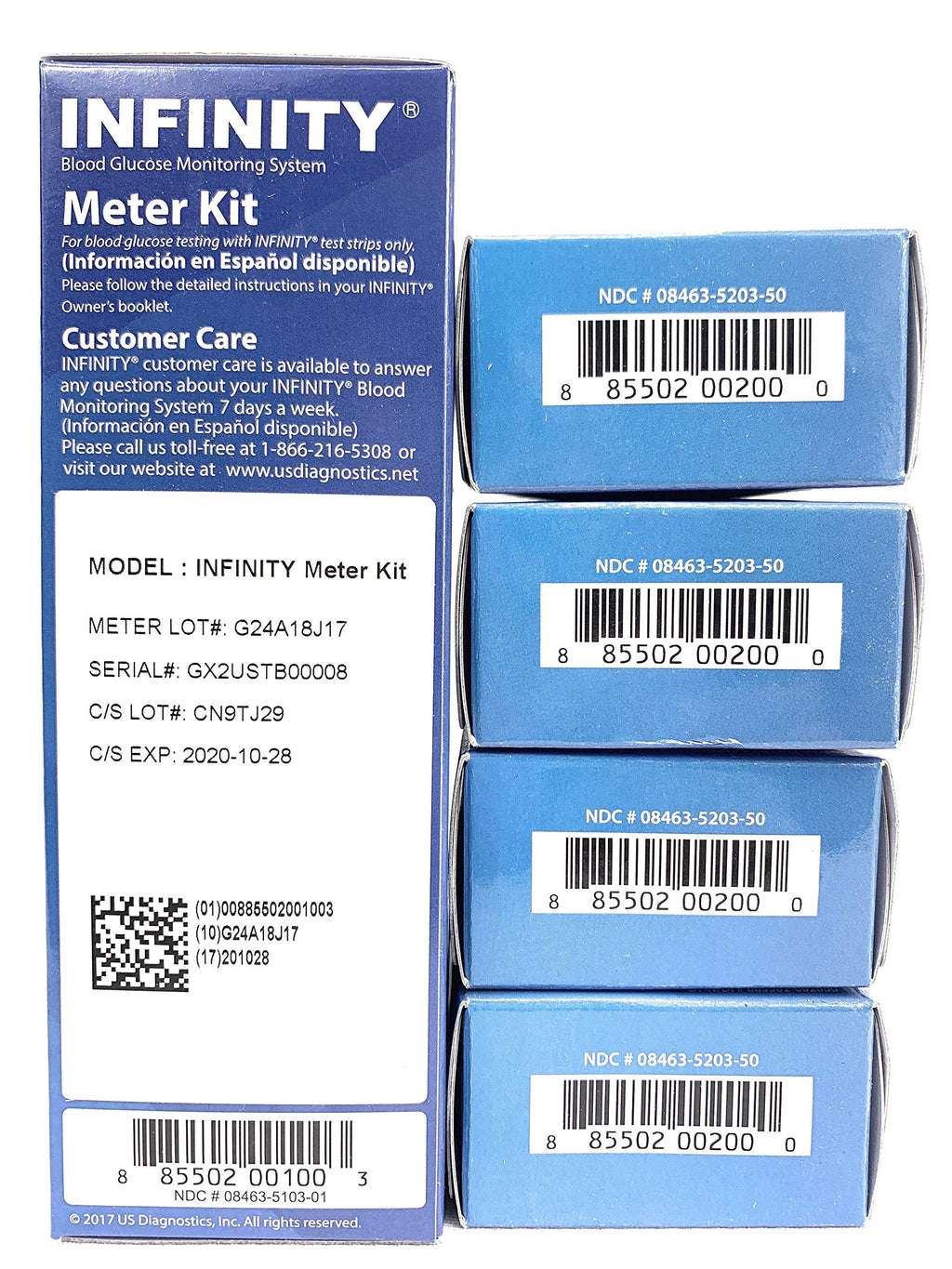 Infinity Meter with 200 Test Strips I72249