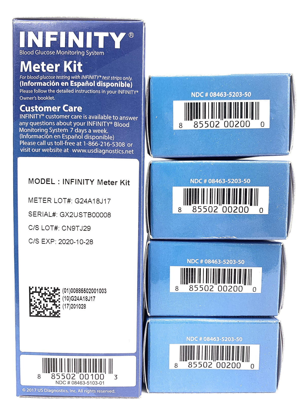 Infinity Meter with 200 Test Strips I72249